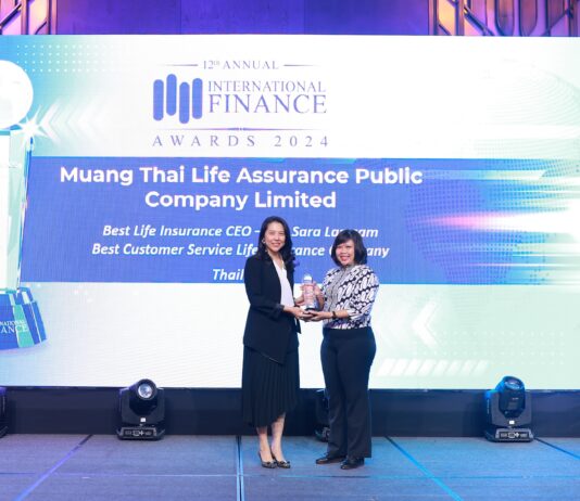 เมืองไทยประกันชีวิต คว้า 2 รางวัลใหญ่ จากเวที “International Finance Awards 2024”