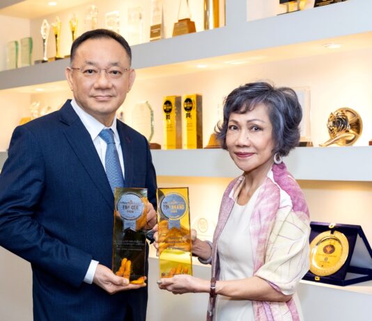 ไทยประกันชีวิต คว้า 2 รางวัล “Top CEO Thailand” และ “Top Influential Brands”
