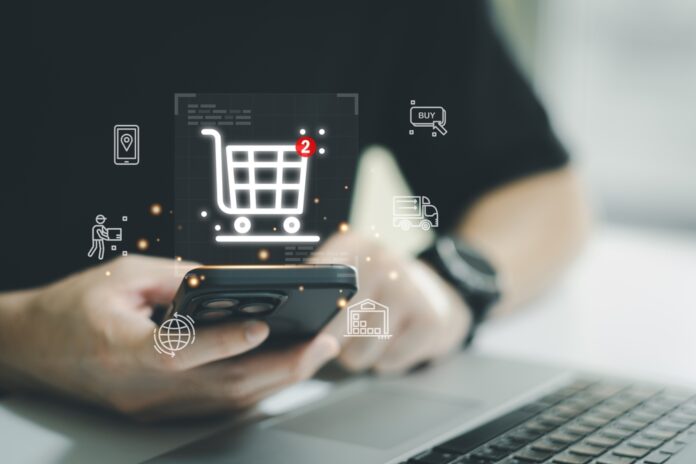 Online,Shopping,Customer,Point,And,Manage,Online,E-commerce,Business,Automation