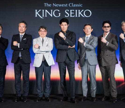 King Seiko ต้อนรับแบรนด์แอมบาสเดอร์ระดับโลกคนแรกที่กรุงเทพฯ
