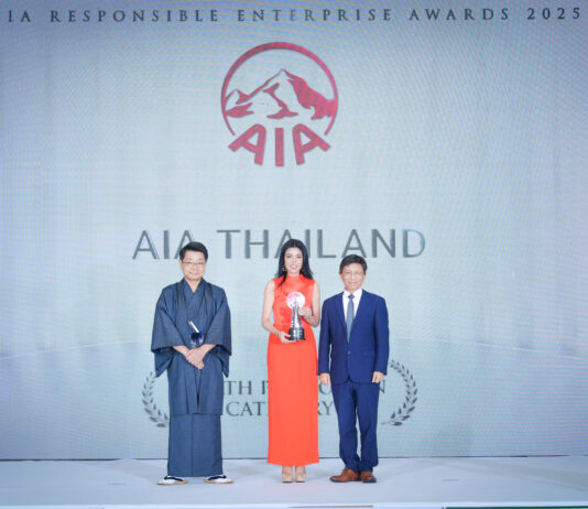 เอไอเอ ประเทศไทย คว้ารางวัล Asia Responsible Enterprise Awards 2025 จาก Enterprise Asia ติดต่อกันเป็นปีที่ 4