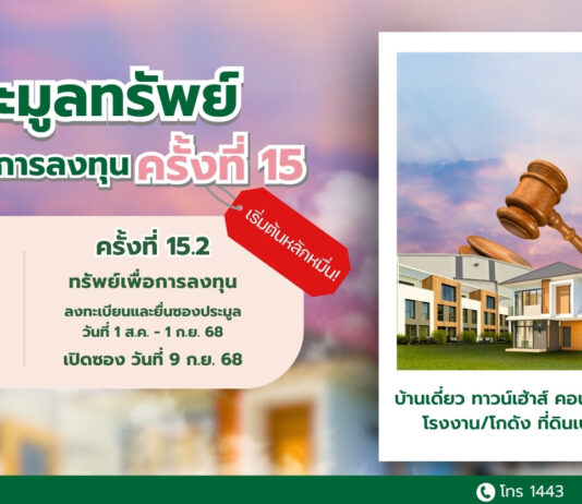 SAM จัดประมูลทรัพย์ NPA กว่า 112 ลบ. กำเงินหมื่นมีสิทธิเป็นเจ้าของห้องชุดพักอาศัยกลางเมือง บน ถ.ศรีนครินทร์
