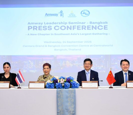 แอมเวย์ ไชน่า เลือกไทยจัดประชุมใหญ่สุดในอาเซียน ทีเส็บจัด Slow Living Experience ต้อนรับ