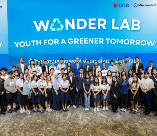 ยูโอบี ประเทศไทย สร้างพื้นที่ให้เยาวชนโคครีเอทอนาคตที่ยั่งยืน
