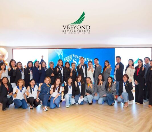 ปิดดีลใหญ่ส่งท้ายปี “วีบียอนด์” จัดงาน VB GRAND SALE มหกรรมอสังหาฯ ราคาส่ง รวมเอเจ้นท์ชั้นนำระดับประเทศ ปิดยอดจองสินค้าในงานกว่า 90%