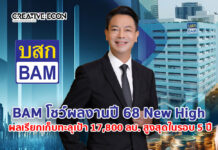 BAM โชว์ผลงานปี 68 New High ผลเรียกเก็บทะลุเป้า 17,800 ลบ. สูงสุดในรอบ 5 ปี