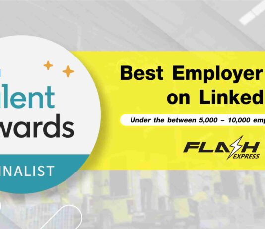 Flash Express ได้รับคัดเลือกเป็น Finalist ในรางวัล LinkedIn Talent Awards 2025 สาขา “Best Employer Brand on LinkedIn”