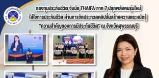 กองทุนประกันชีวิต จับมือ THAIFA ภาค 7 ปลุกพลังคนรุ่นใหม่ใส่ใจการประกันชีวิต ผ่านการจัดประกวดคลิปสั้นสร้างความตระหนักรู้ “ความสำคัญของการมีประกันชีวิต” ณ จังหวัดสุพรรณบุรี