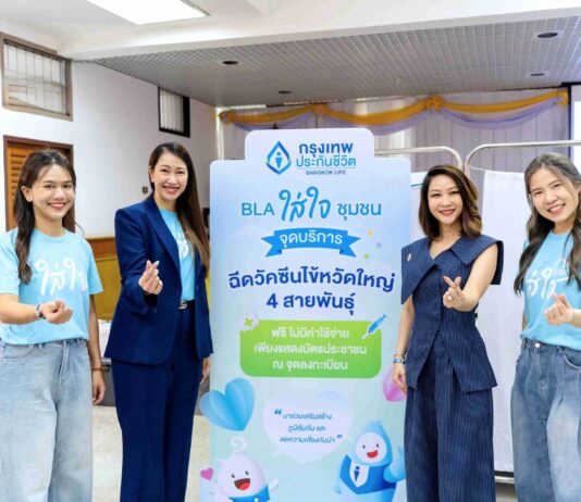 กรุงเทพประกันชีวิต เดินหน้าสานต่อ “ใส่ใจชุมชน” ปีที่ 2 ฉีดวัคซีนไข้หวัดใหญ่ 750 เข็ม เสริมเกราะสุขภาพชาวบางซื่อ ตอกย้ำพันธกิจ “ใส่ใจ” สู่สังคมยั่งยืน
