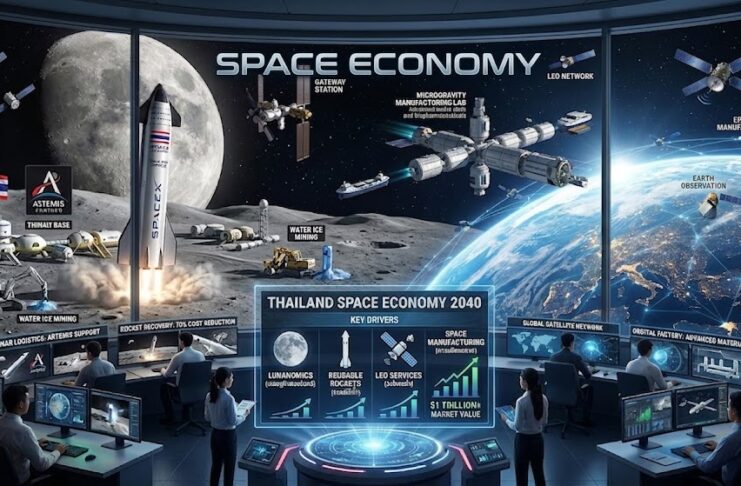 “Space Economy” ขุมทรัพย์ 1 ล้านล้านดอลลาร์ เมื่อ Artemis II เปิดฉากยุคทองบนดวงจันทร์