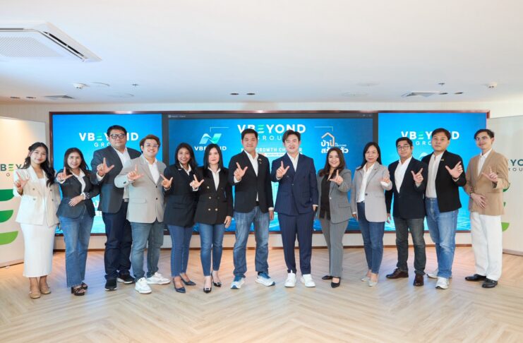 V Beyond รีแบรนด์ใหญ่ในรอบ 11 ปี สู่ “V BEYOND X GROUP”เดินเกมรุกอสังหาฯแบบครบวงจร
