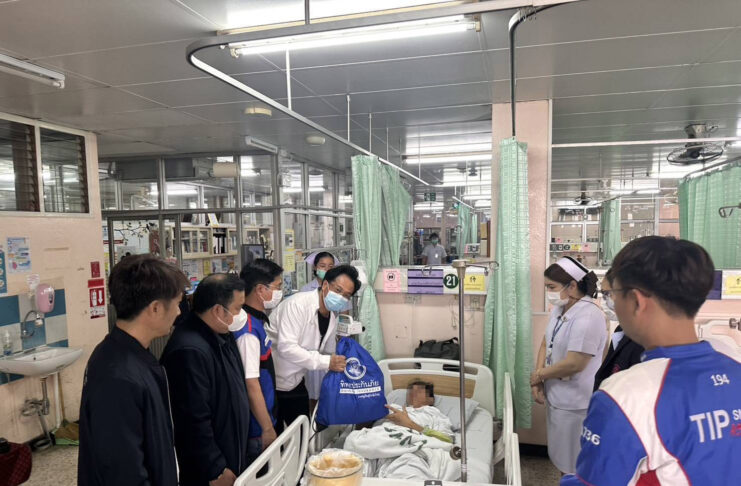 ทิพยประกันภัย ลงพื้นที่ดูแลผู้ประสบเหตุรถเมล์ถูกรถไฟชน พร้อมเยียวยาผู้บาดเจ็บและครอบครัวผู้เสียชีวิต