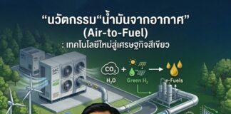 สตาร์ทอัพมะกันสุดเจ๋ง! เปลี่ยน “อากาศหายใจ” เป็น “น้ำมันเบนซิน” สยบวิกฤตพลังงานฟอสซิล “อลงกรณ์” หนุนไทยดึง “เอทานอล-ไบโอดีเซล” ต่อยอด สู่ผู้นำเศรษฐกิจสีเขียว