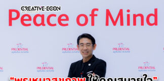 พรูเด็นเชียล ประเทศไทย เปิดตัวแคมเปญใหม่ “พรูเหมาสุขภาพ ให้คุณสบายใจ”