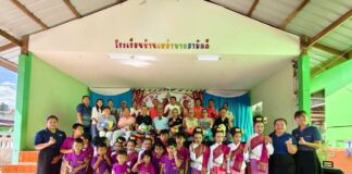 สมาคมสื่อมวลชนไทย-จีน ร่วมกับ คณะกองทุนสิงห์ดำ-พันธมิตร จัดโครงการ CSR พัฒนาโรงเรียนที่ร้อยเอ็ด