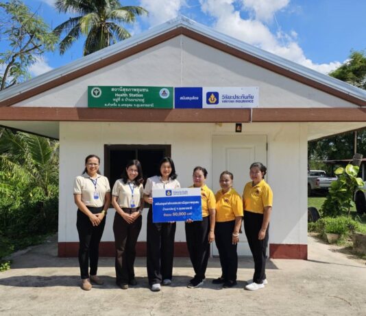วิริยะประกันภัย ร่วมปรับปรุง “สถานีสุขภาพชุมชนบ้านนาประดู่” จ.อุบลฯ สานต่อบริการสุขภาพ ยกระดับคุณภาพชีวิตอย่างยั่งยืน