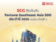 SCG ย้ำความแข็งแกร่งผู้นำธุรกิจระดับภูมิภาค ติดอันดับ 22 ใน Fortune Southeast Asia 500 ประจำปี 2026 ต่อเนื่องเป็นปีที่ 3