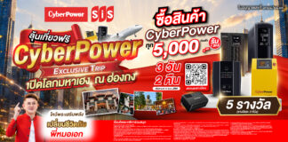 CyberPower เปิดแคมเปญ “CYBER POWER EXCLUSIVE TRIP”สร้าง Brand Engagement ผ่านทริปเสริมสิริมงคล