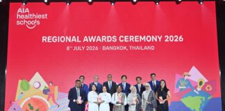 “สุดยอดโรงเรียนสุขภาพดี AIA Healthiest Schools” ระดับภูมิภาค