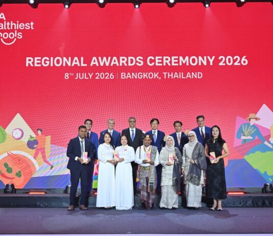 “สุดยอดโรงเรียนสุขภาพดี AIA Healthiest Schools” ระดับภูมิภาค