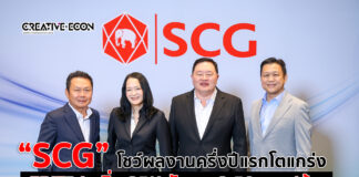 SCG โชว์ผลงานครึ่งปีแรกโตแกร่ง EBITDAเพิ่ม 35% ปันผล 3.50 บาท/หุ้น เดินหน้าธุรกิจมูลค่าเพิ่ม สู้ทุกความผันผวน