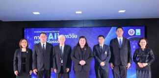 วช. เสริมสร้างกลไกการใช้ปัญญาประดิษฐ์ในระบบ ววน. แถลงข่าว “การใช้ AI ในงานวิจัยอย่างมีจริยธรรม” พร้อมเปิดตัวระบบตรวจประเมินการใช้ AI ในการทำวิจัย