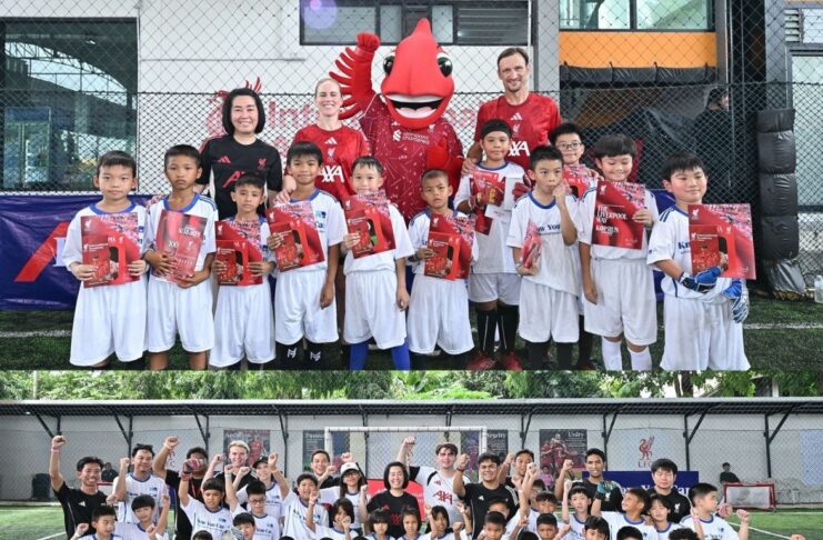 กรุงไทย-แอกซ่า ประกันชีวิต จัดกิจกรรม LFC KOP Run Football Clinic
