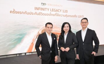 FWD ประกันชีวิต – ไทยพาณิชย์ เปิดตัว Infinity Legacy ครั้งแรกของไทยที่ให้ความคุ้มครองถึงอายุ 120 ปี