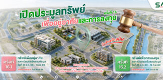 SAM นำทรัพย์ NPA ทำเลเด่นทั่วไทยออกประมูล เปิดโอกาสซื้อเพื่ออยู่อาศัยและลงทุนคอนโดฯ หรู เริ่มต้นเพียง 1.23 ลบ.