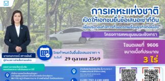 การเคหะแห่งชาติเปิดเอกชนเช่าที่ดินฉะเชิงเทรา 3 ไร่ ดันธุรกิจที่จอดรถและกิจการต่อเนื่อง